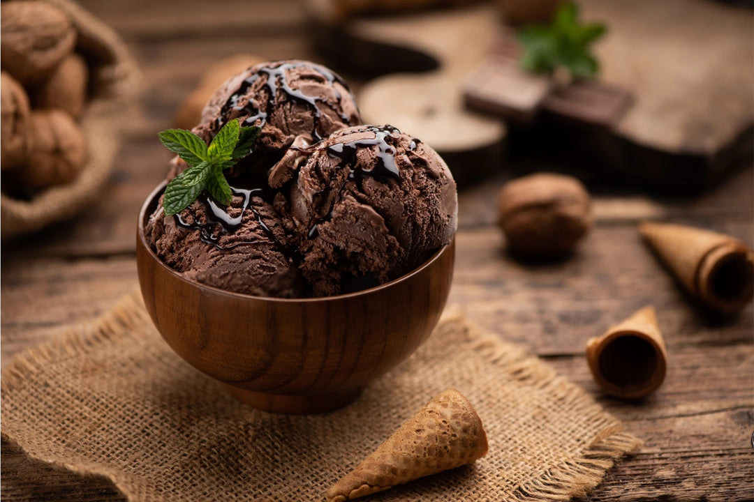 Wickedly Welsh Dark Chocolate Ice Cream